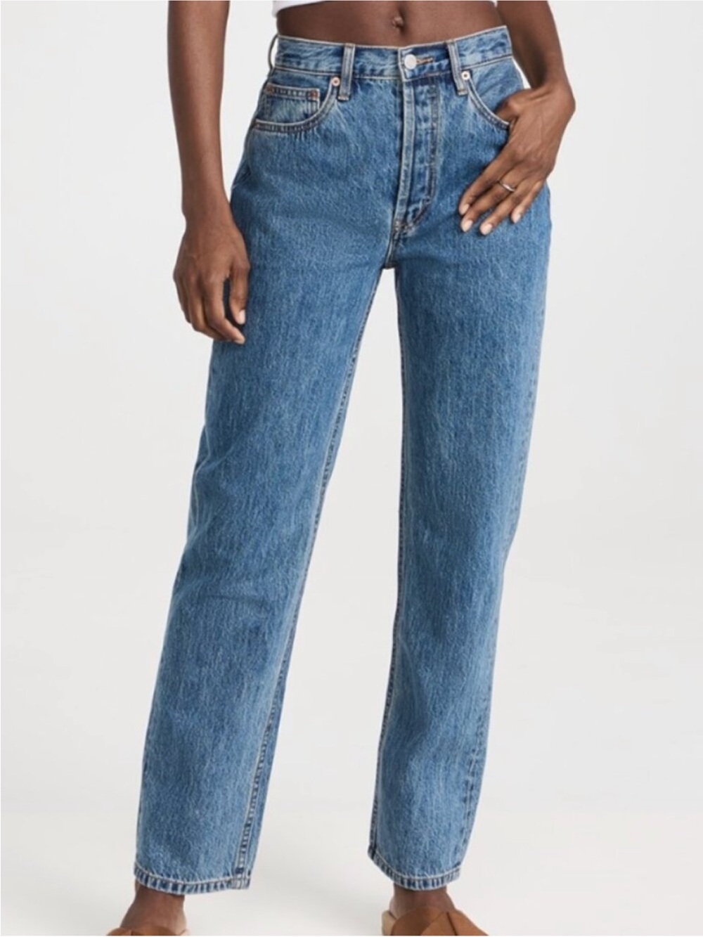NWT Still Here Childhood Jeans in Classic Blue